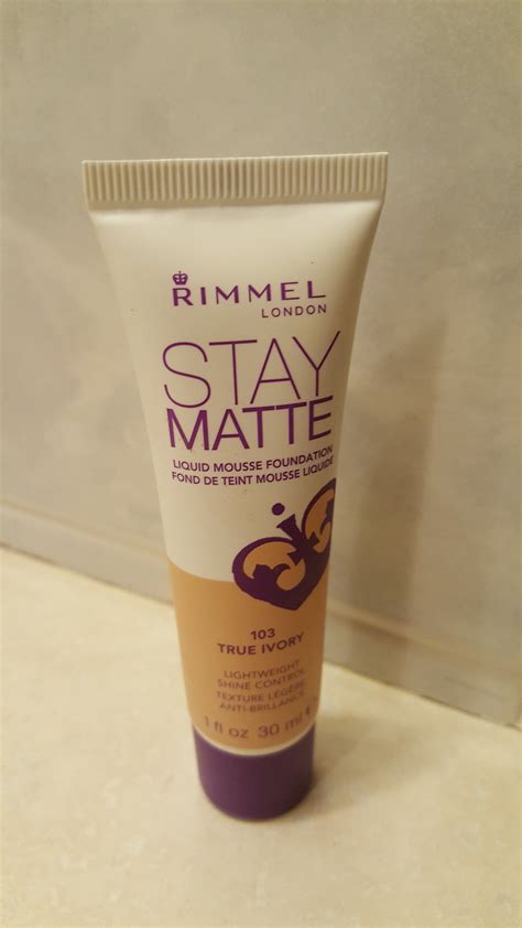 rimmel stay matte liquid foundation|rimmel stay matte foundation review.